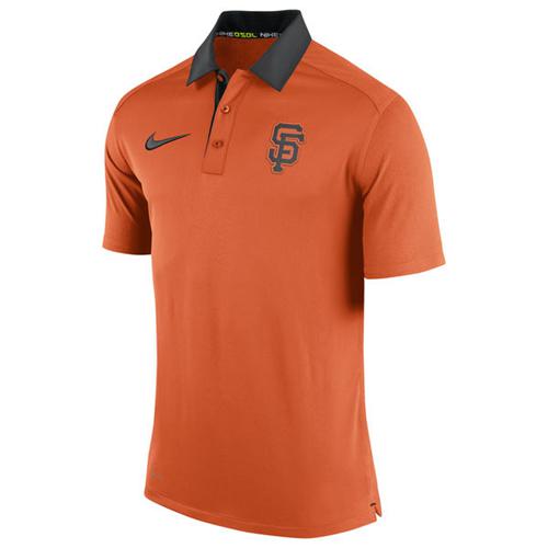 San Francisco Giants Nike Orange Authentic Collection Dri-FIT Elite Polo