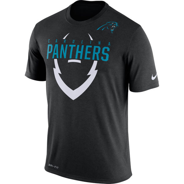 Carolina Panthers Black Legend Icon Dri-FIT T-Shirt
