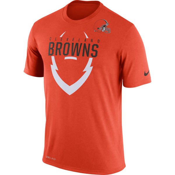 Cleveland Browns Orange Legend Icon Dri-FIT T-Shirt