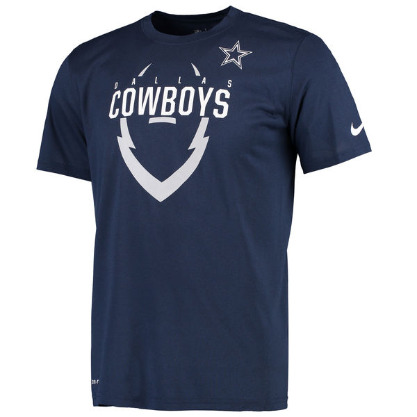 Dallas Cowboys Navy Legend Icon Performance T-Shirt