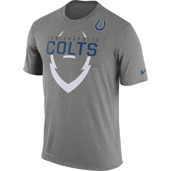 Indianapolis Colts Charcoal Legend Icon Dri-FIT T-Shirt