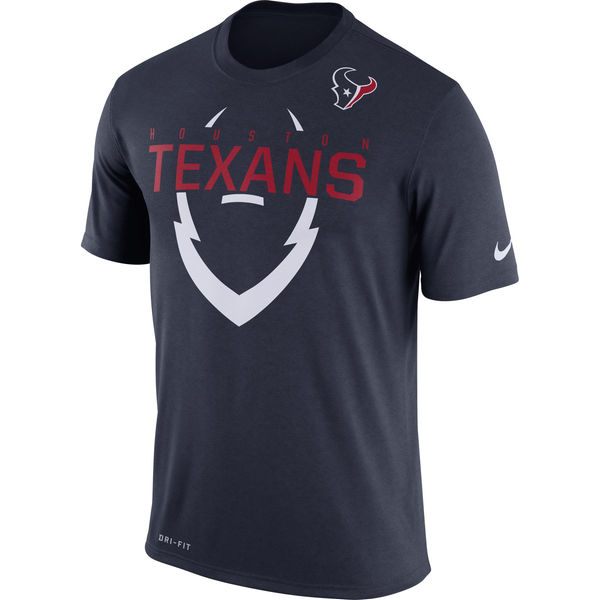 Houston Texans Navy Legend Icon Dri-FIT T-Shirt