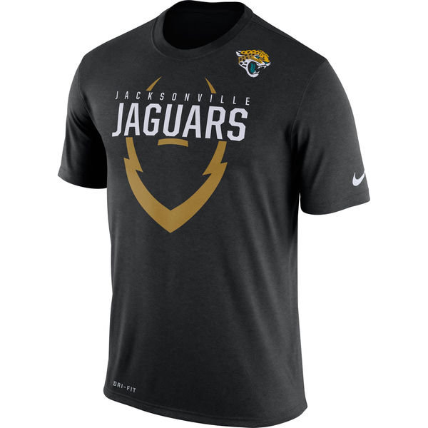 Jacksonville Jaguars Black Legend Icon Dri-FIT T-Shirt