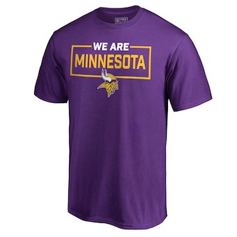 Minnesota Vikings Pro Line by Fanatics Branded Purple We Are Icon T-Shirt