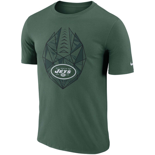 New York Jets Green Fan Gear Icon Performance T-Shirt