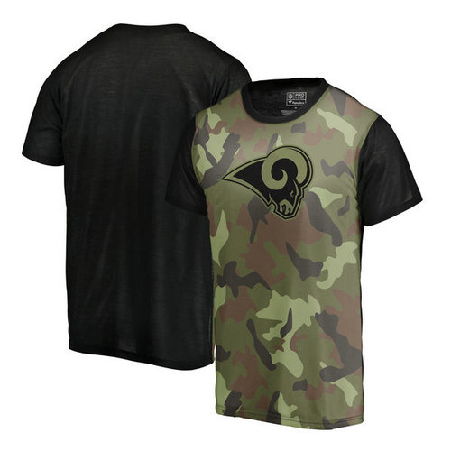 Pro Line Los Angeles Rams Camo Blast Sublimated T-Shirt
