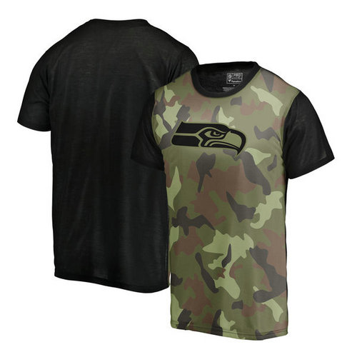 Pro Line Seattle Seahawks Camo Blast Sublimated T-Shirt