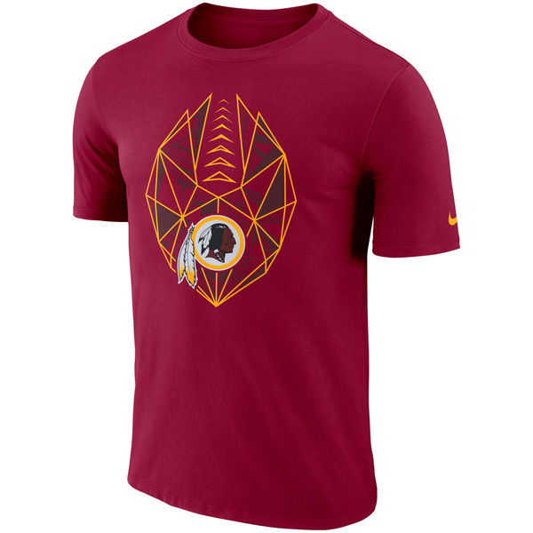 Washington Redskins Burgundy Fan Gear Icon Performance T-Shirt