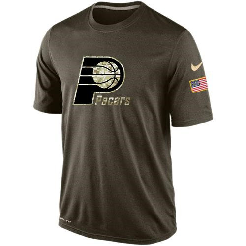 Indiana Pacers Salute To Service Nike Dri-FIT T-Shirt - Click Image to Close