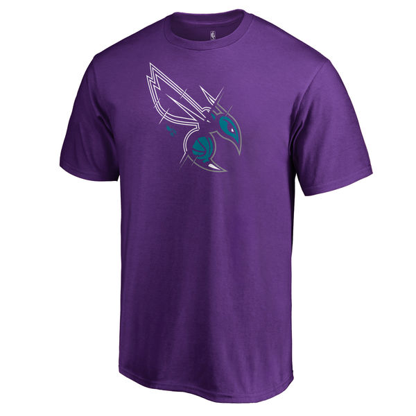 Charlotte Hornets Fanatics Branded Purple X-Ray T-Shirt