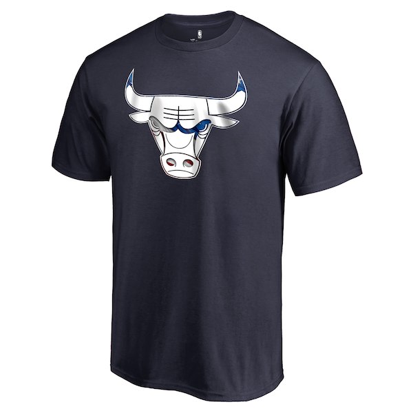 Chicago Bulls Fanatics Branded Navy Personalized Name and Number Banner Wave T-Shirt