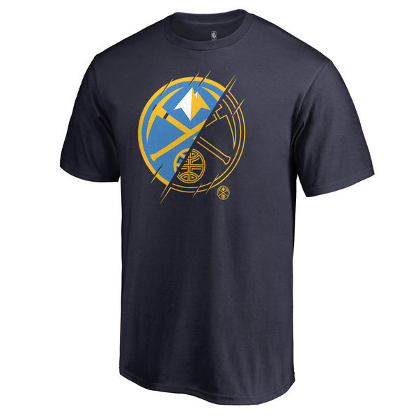 Denver Nuggets Fanatics Branded Navy X-Ray T-Shirt