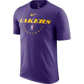 Los Angeles Lakers Nike Purple Practice Legend Performance T-Shirt