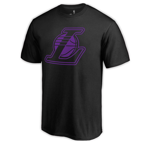Los Angeles Lakers Fanatics Branded Black Taylor T-Shirt