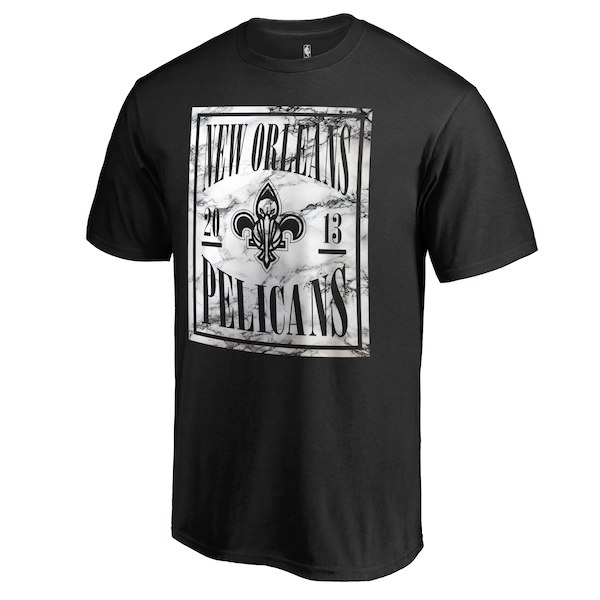 New Orleans Pelicans Fanatics Branded Black Court Vision T-Shirt