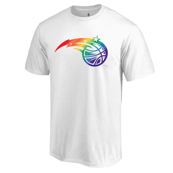 Orlando Magic White Fanatics Branded Team Pride V-Neck T-Shirt