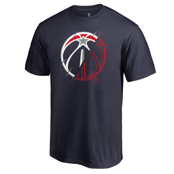 Washington Wizards Fanatics Branded Navy X-Ray T-Shirt