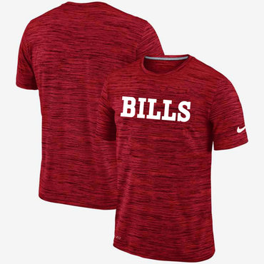 Buffalo Bills Red Velocity Performance T-Shirt