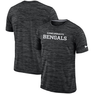 Cincinnati Bengals Black Velocity Performance T-Shirt