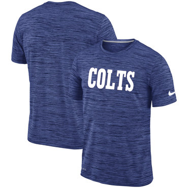 Indianapolis Colts Royal Velocity Performance T-Shirt