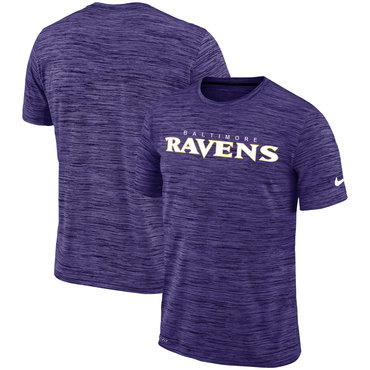 Baltimore Ravens Purple Velocity Performance T-Shirt