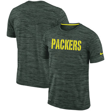 Green Bay Packers Green Velocity Performance T-Shirt