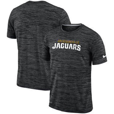 Jacksonville Jaguars Black Velocity Performance T-Shirt