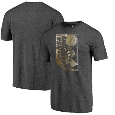 Toronto Raptors Fanatics Branded 2019 NBA Finals Champions Max Bling Gold Luxe T-Shirt Heather Charc