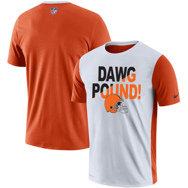 Cleveland Browns Performance T Shirt White