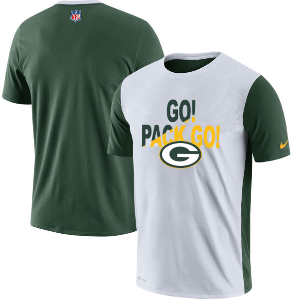 Green Bay Packers Performance T Shirt White