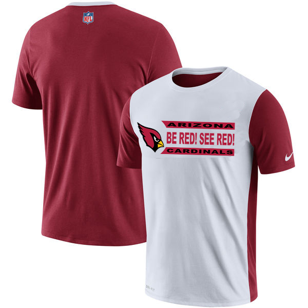 Arizona Cardinals Performance T Shirt White