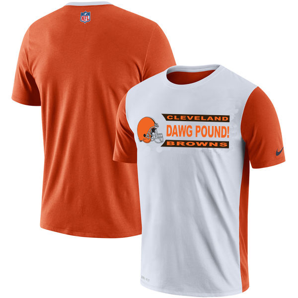 Cleveland Browns Performance T Shirt White
