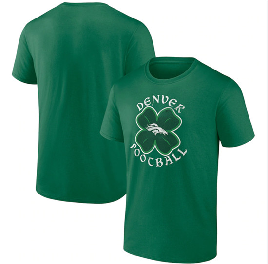 Denver Broncos Kelly Green St. Patrick's Day Celtic T-Shirt
