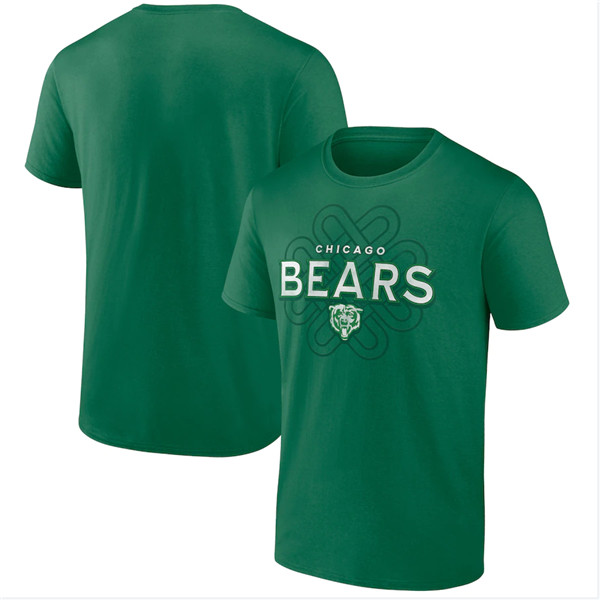 Chicago Bears Kelly Green Celtic Knot T-Shirt