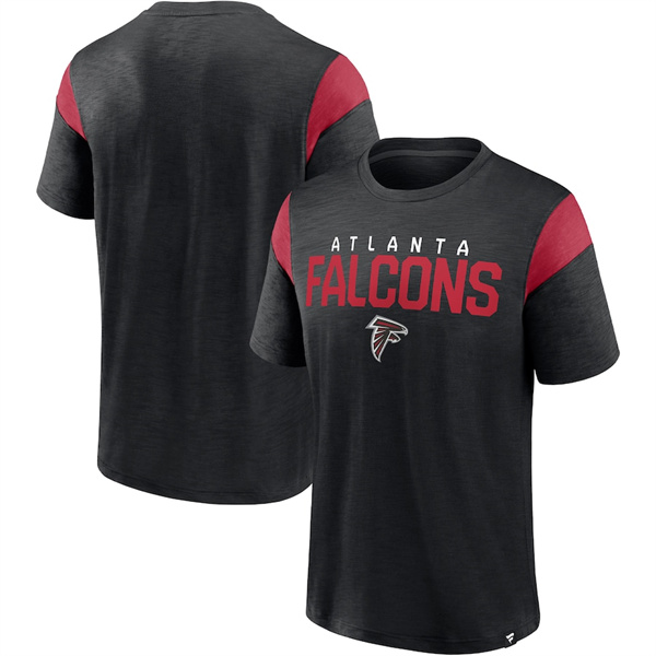Atlanta Falcons Black Red Home Stretch Team T-Shirt