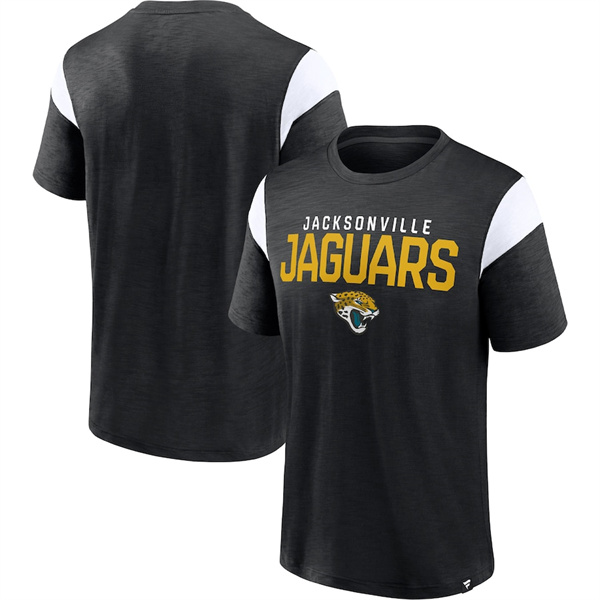 Jacksonville Jaguars Black White Home Stretch Team T-Shirt