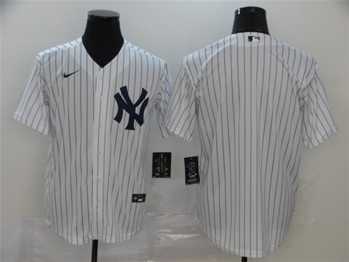 2020 New York Yankees Blank Stitched MLB Cool Base Nike Jersey
