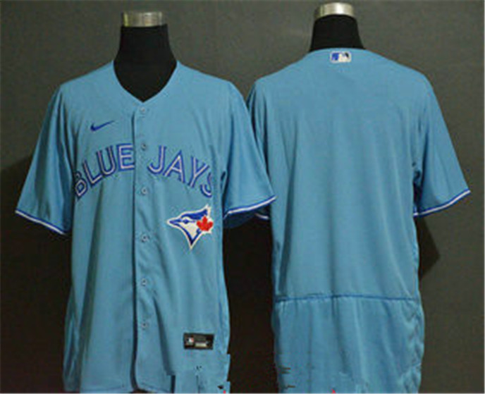 2020 Toronto Blue Jays Blank Blue Stitched MLB Flex Base Nike Jersey