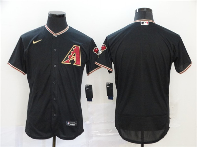 2020 Arizona Diamondbacks Blank Black Stitched Nike MLB Flex Base Jersey