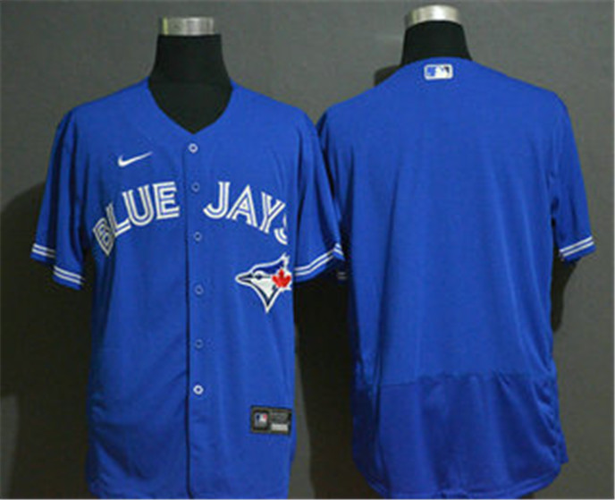 2020 Toronto Blue Jays Blank Blue Stitched MLB Flex Base Nike Jersey