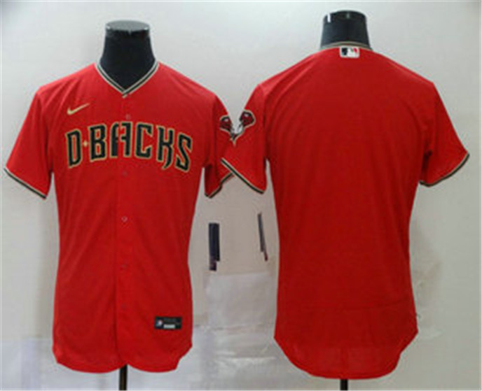 2020 Arizona Diamondbacks Blank Red Stitched Nike MLB Flex Base Jersey