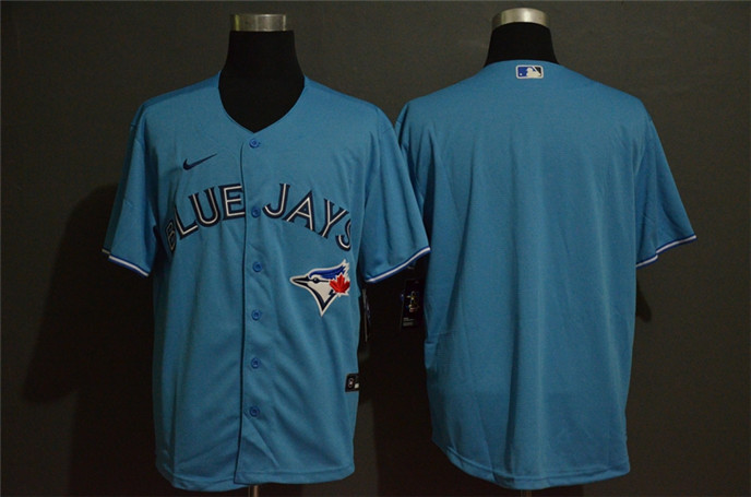 2020 Toronto Blue Jays Blank Light Blue Stitched MLB Cool Base Nike Jersey