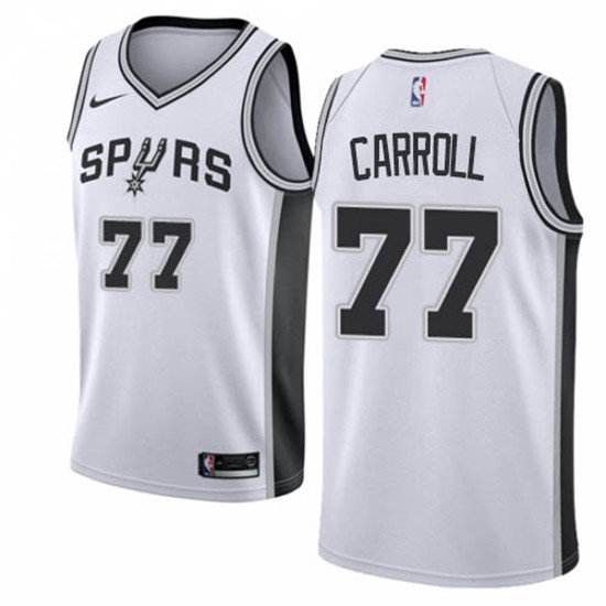 2020 Nike Spurs #77 DeMarre Carroll White NBA Swingman Association Edition Jersey