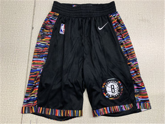 2020 Nets Black City Edition Nike Swingman Shorts