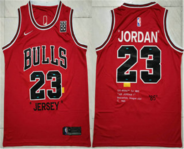 2020 Chicago Bulls #23 Michael Jordan Red 85 Anniversary Nike Swingman Jersey