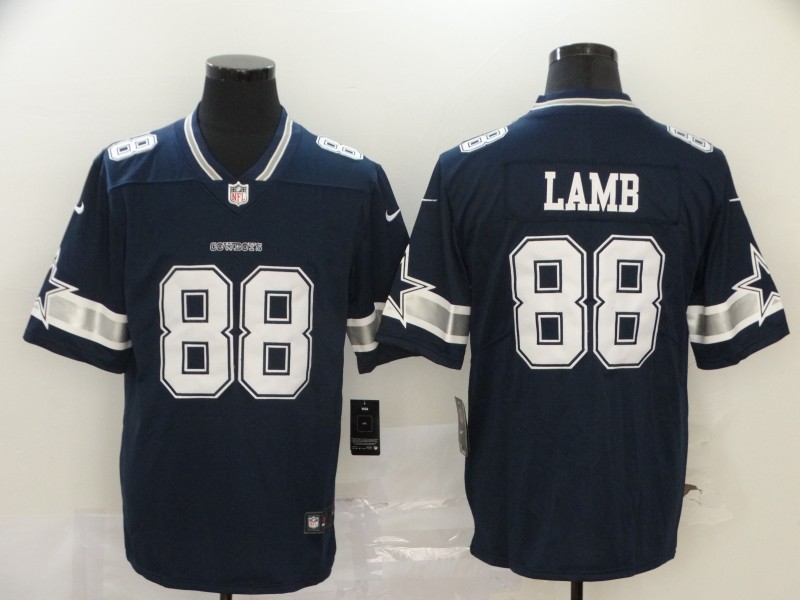 2020 Dallas Cowboys #88 CeeDee Lamb Navy Blue Vapor Untouchable Stitched NFL Limited Jersey