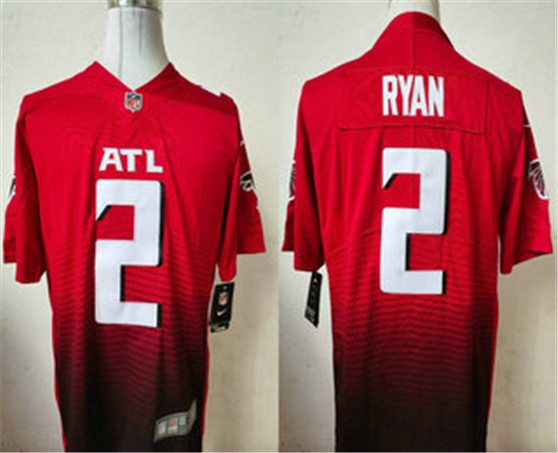 2020 Atlanta Falcons #2 Matt Ryan Red Vapor Untouchable Stitched NFL Limited Jersey