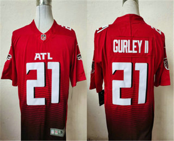 2020 Atlanta Falcons #21 Todd Gurley II Red Vapor Untouchable Stitched NFL Limited Jersey