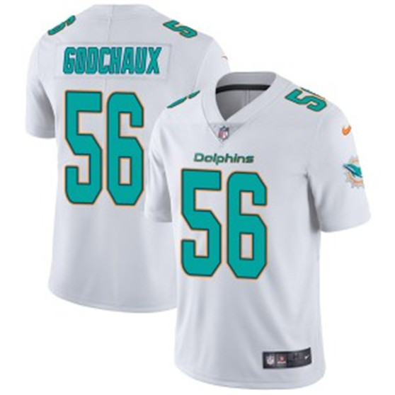 2020 Miami Dolphins #56 Davon Godchaux White limited Vapor Untouchable Jersey