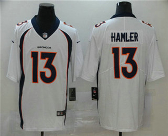 2020 Denver Broncos #13 KJ Hamler White 2020 Vapor Untouchable Stitched NFL Limited Jersey